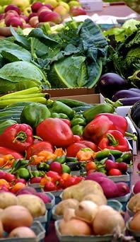Farmers Markets all throughout the summer at the Jersey Shore